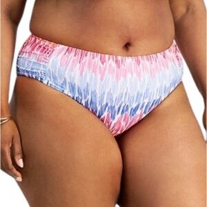 BECCA ECT plus size 2X (20-22) Joshua tree hipster bikini swim bottom NWT